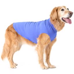 GoldPaw Hunde Fleece Stretch Pullover Cornflower